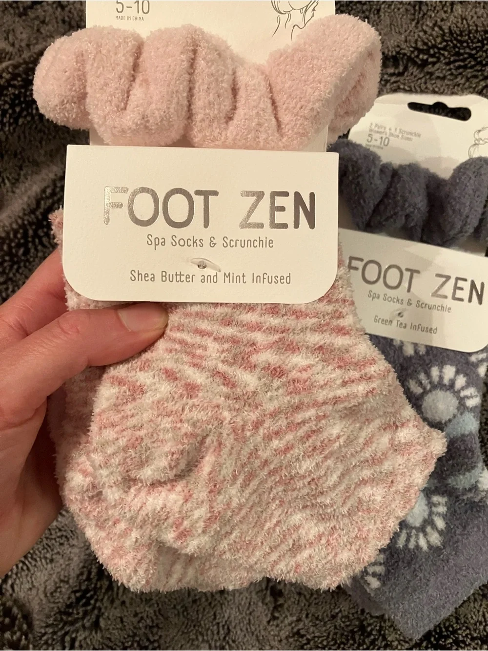 NWT foot zen shea butter socks